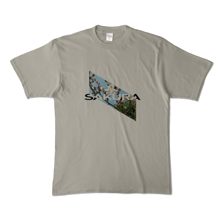 カラーTシャツ - XL - シルバーグレー (淡色)