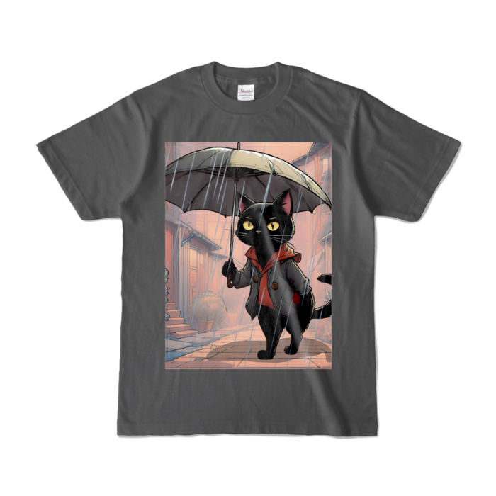 カラーTシャツ - S - チャコール (濃色)