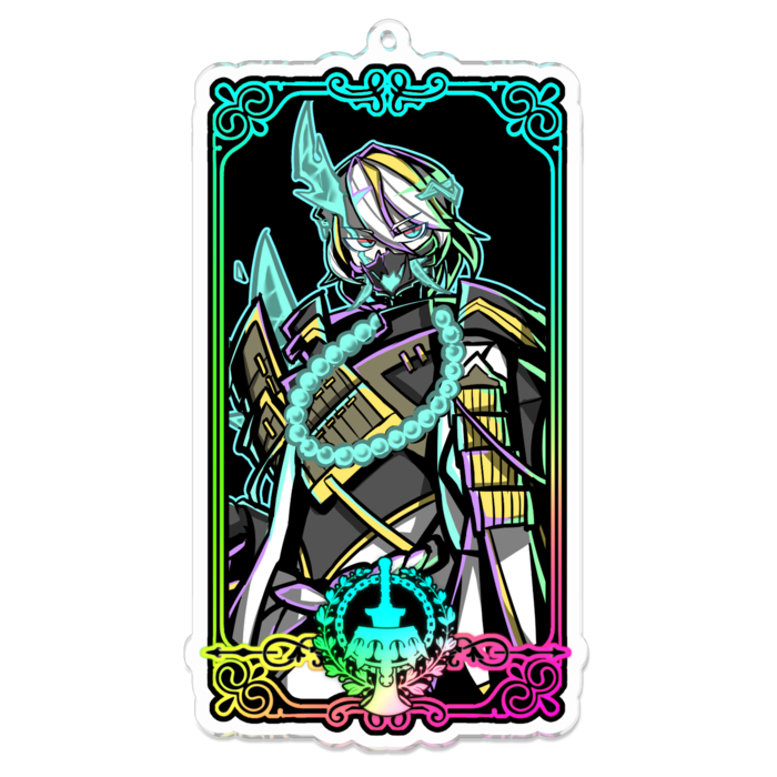 アクリルキーホルダー - 100 x 100 (mm)