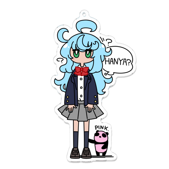 アクリルキーホルダー - 100 x 100 (mm)