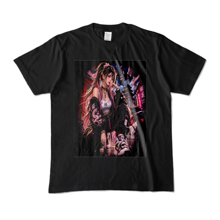 カラーTシャツ - M - ブラック (濃色)