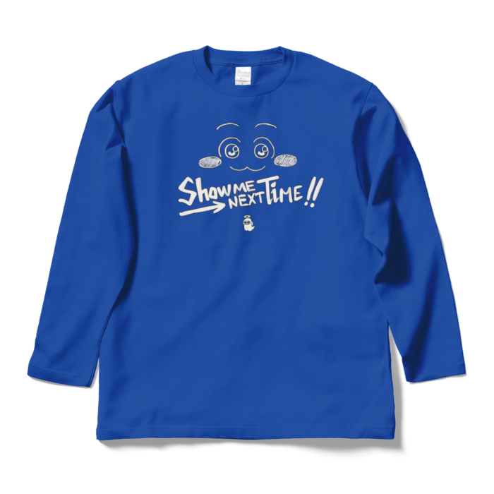 ロングスリーブTシャツ - L - ロイヤルブルー