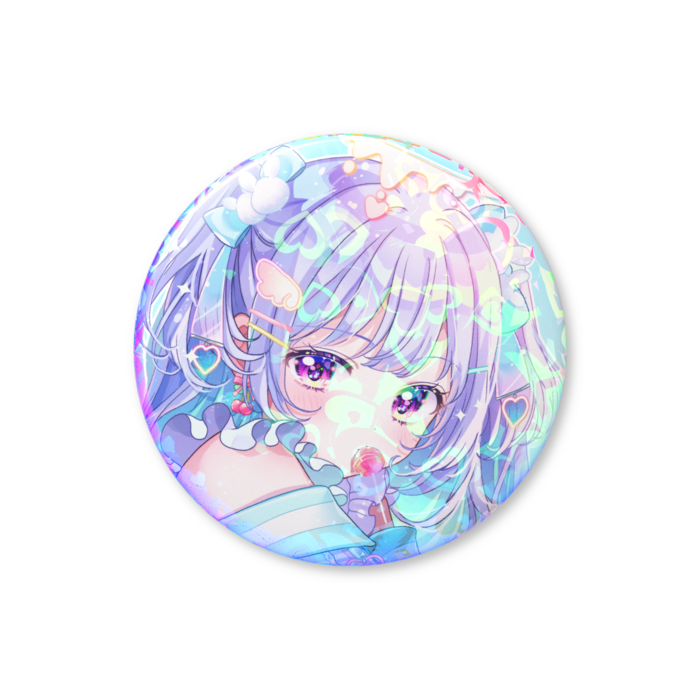 ホログラム缶バッジ - 32mm