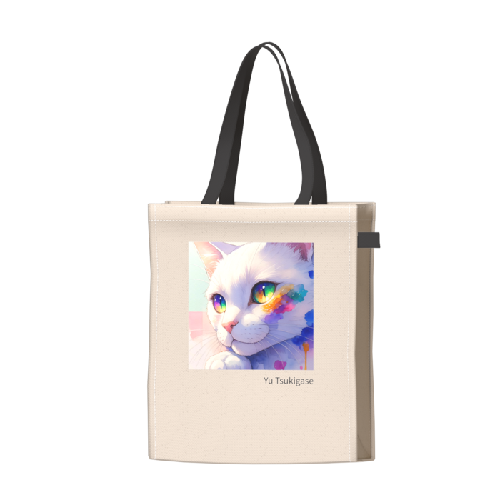 ツートンカラーバッグ - ブラック - W34 × H41 × D14cm