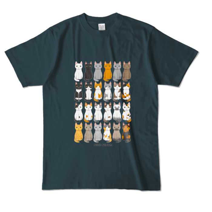 カラーTシャツ - L - デニム (濃色)