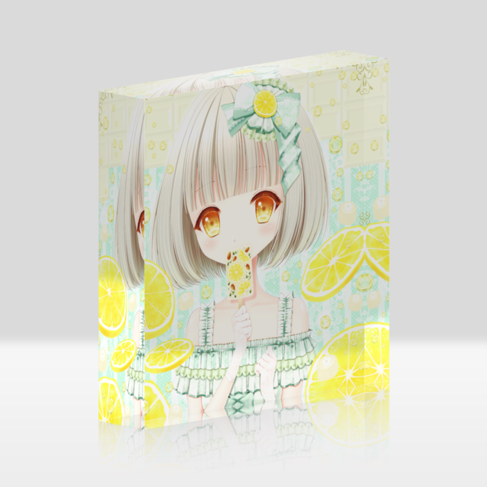 アクリルブロック - 100x100mm