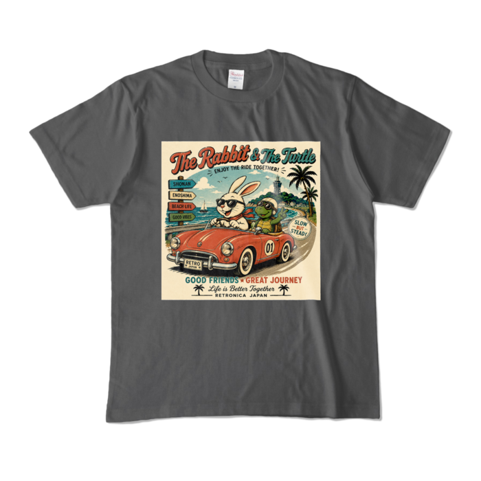 カラーTシャツ - M - チャコール (濃色)
