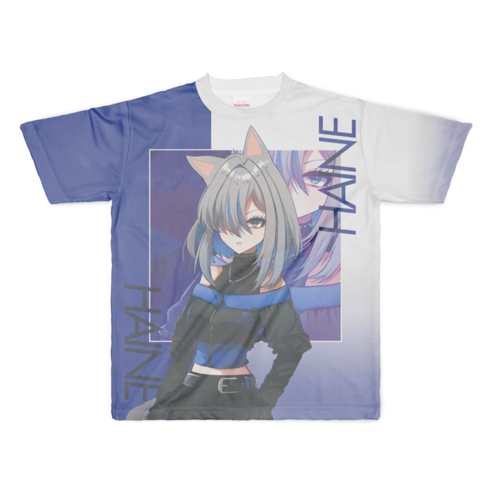 フルグラフィックTシャツ - XL - 両面印刷