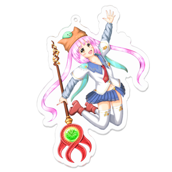 アクリルキーホルダー - 100 x 100 (mm)