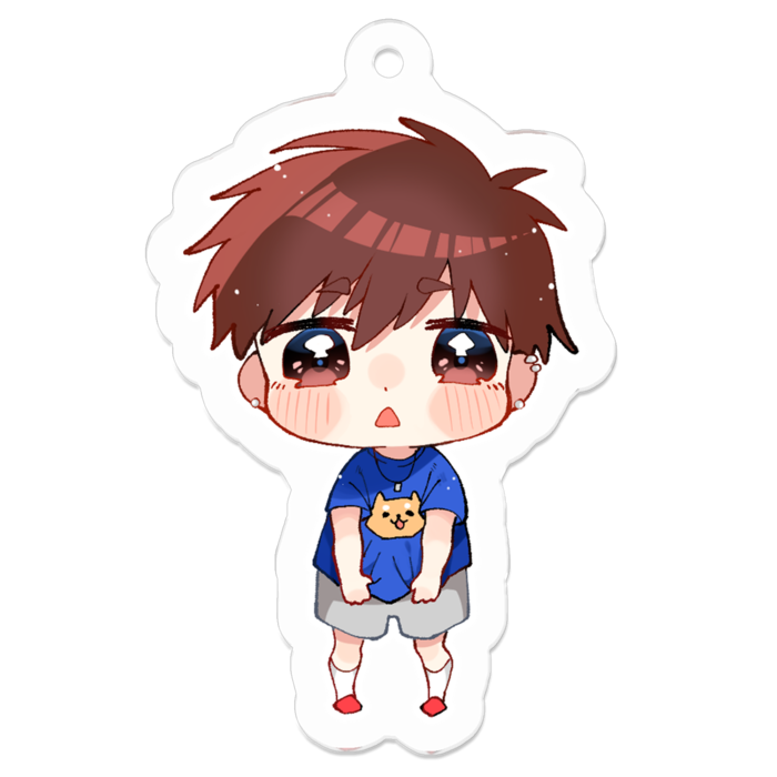 アクリルキーホルダー - 50 x 50 (mm)