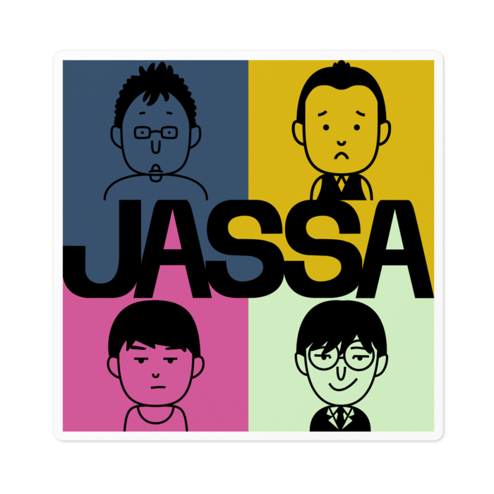 JASSAステッカー2 - 100 x 100 (mm)(2)