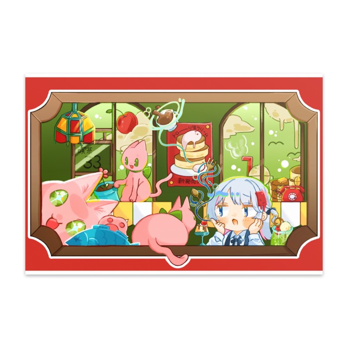 ポストカード(10枚セット) - ヴァンヌーボVGスノーホワイト195kg