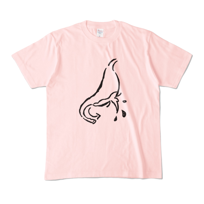 カラーTシャツ - M - ライトピンク (淡色)
