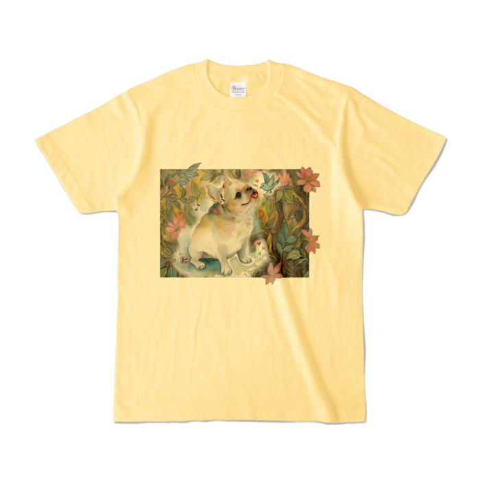 カラーTシャツ - S - ライトイエロー (淡色)