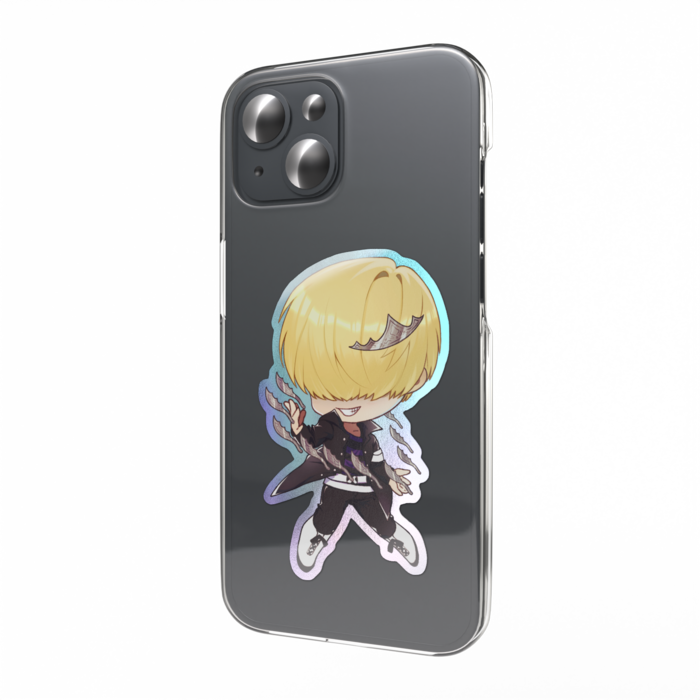 オーロラスマホステッカー - W55 × H91mm 以内