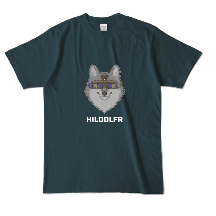 カラーTシャツ - L - デニム (濃色)