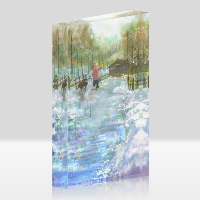 アクリルブロック - 100x148mm