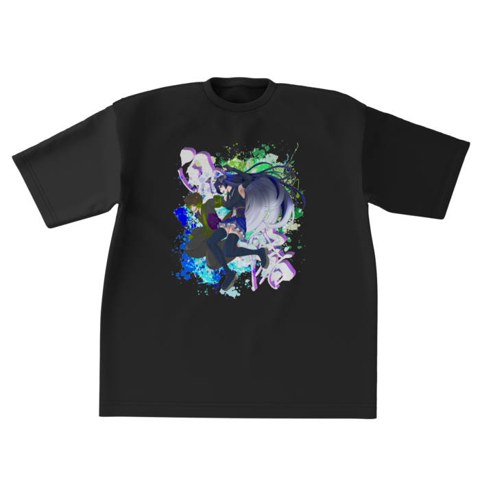 ビッグシルエットTシャツ - XL - Black