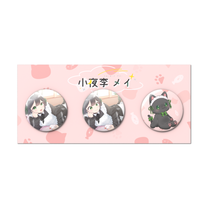 缶バッジセット - 3個セット