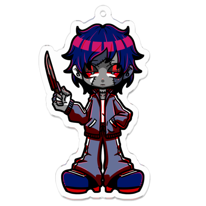 アクリルキーホルダー - 70 x 70 (mm)