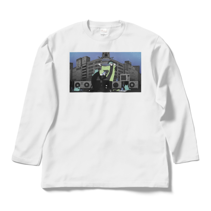 ホワイト - L -