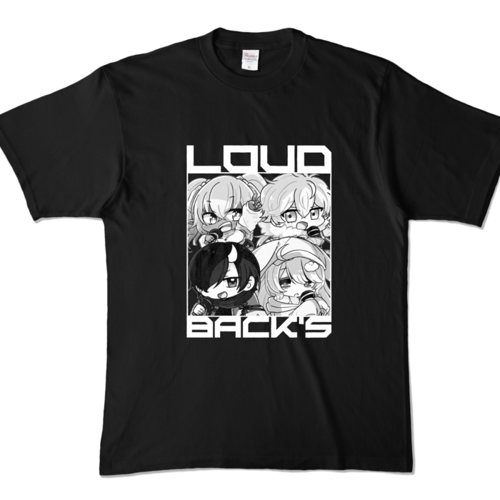 カラーTシャツ - XL - ブラック (濃色)