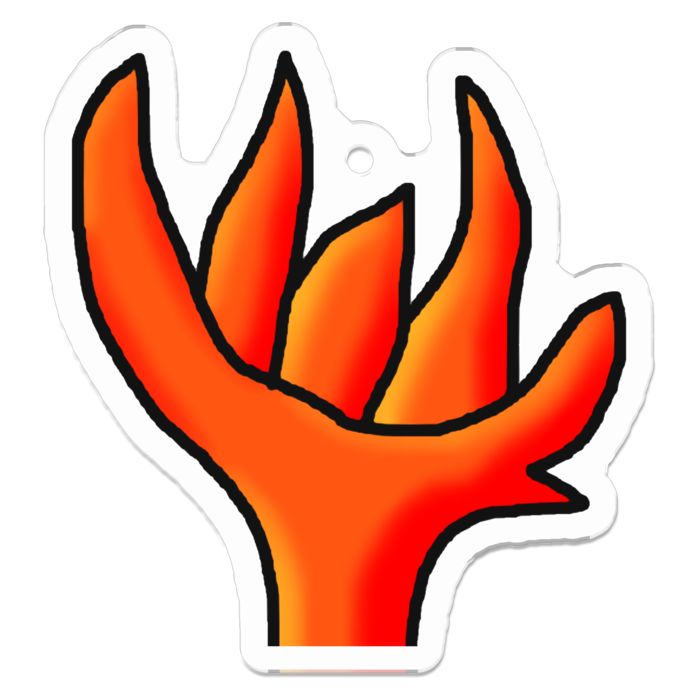 アクリルキーホルダー - 50 x 50 (mm)