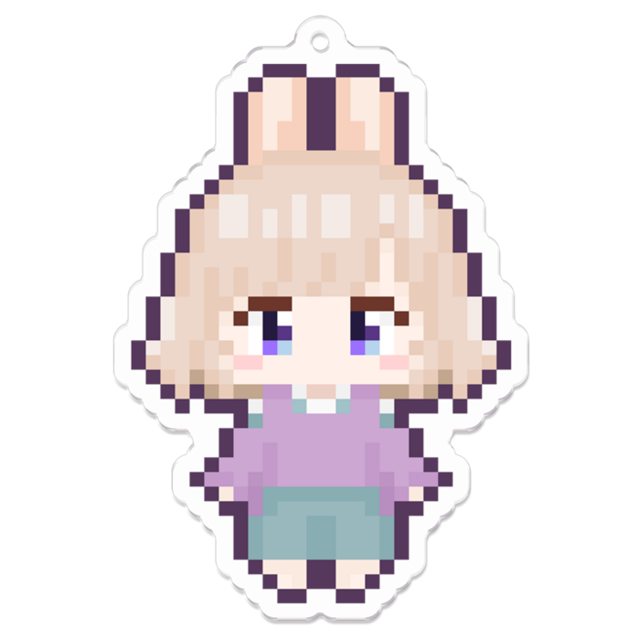 アクリルキーホルダー - 70 x 70 (mm)