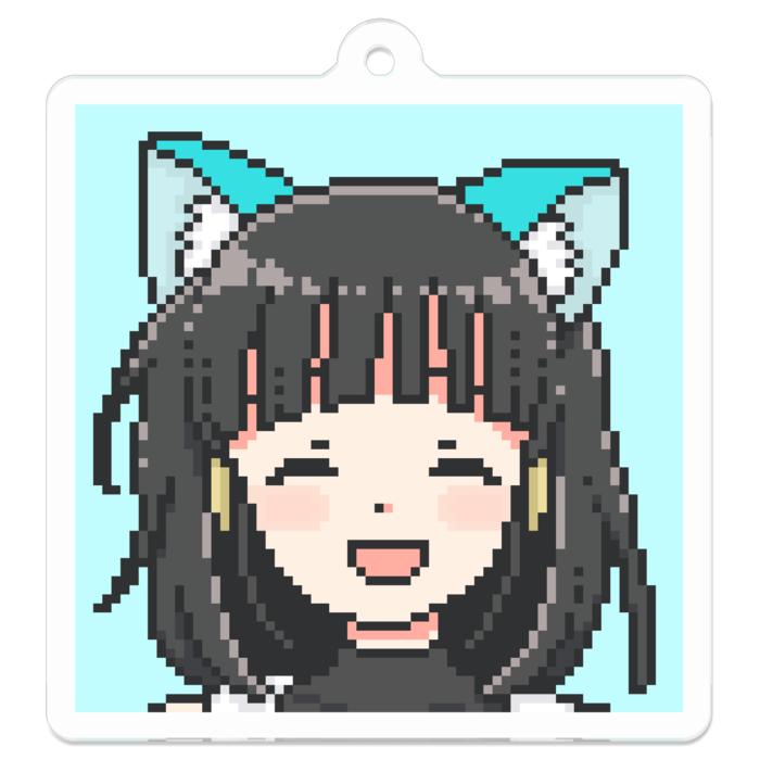 B.笑顔