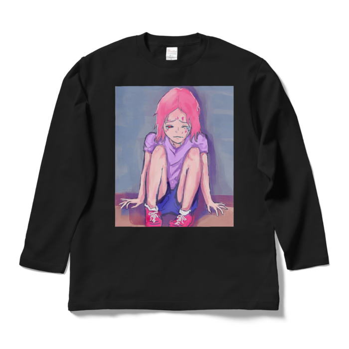 ロングスリーブTシャツ - L - ブラック