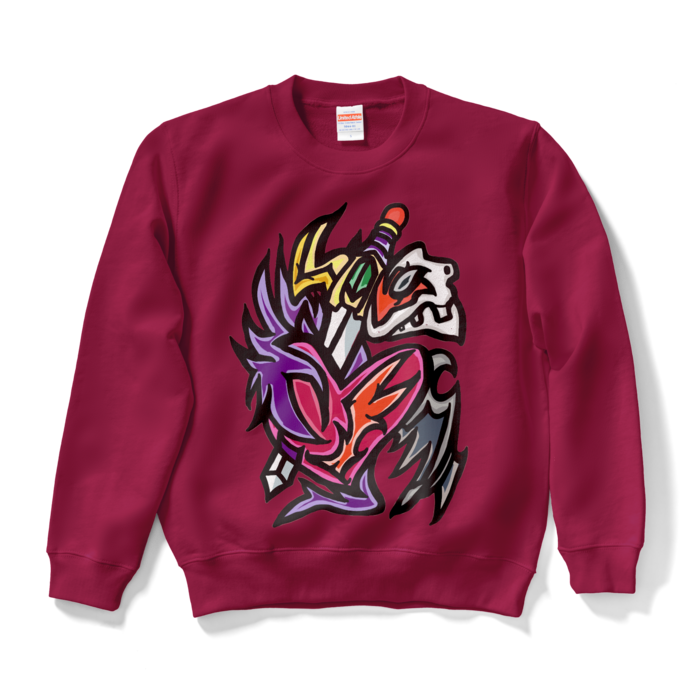 スウェット - S - バーガンディ