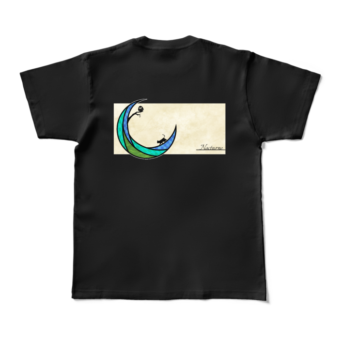 カラーTシャツ - M - ブラック (濃色)