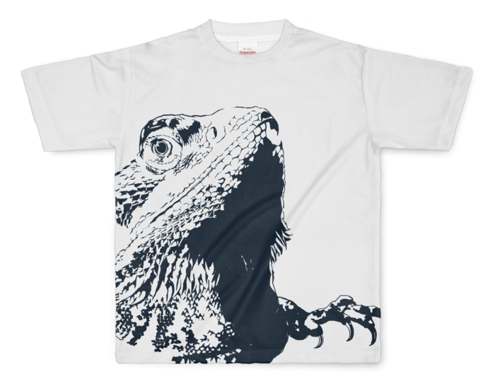 フルグラフィックTシャツ - L - 正面印刷のみ