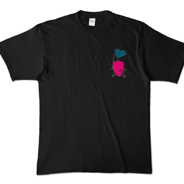 カラーTシャツ - XL - ブラック (濃色)