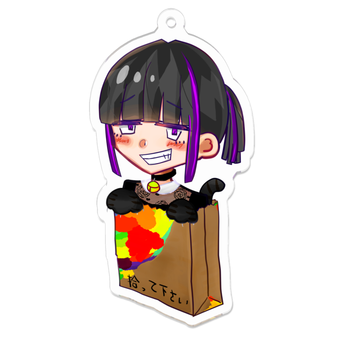 アクリルキーホルダー - 70 x 70 (mm)