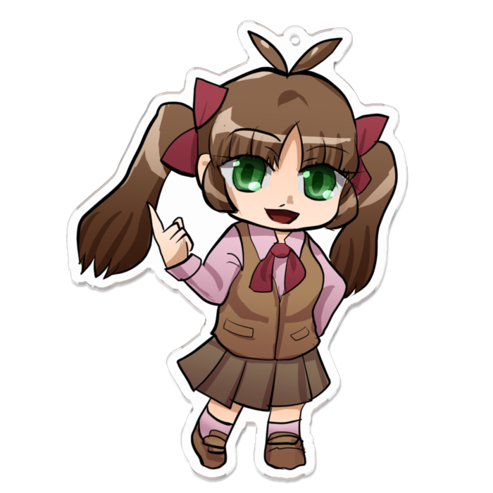 アクリルキーホルダー - 100 x 100 (mm)