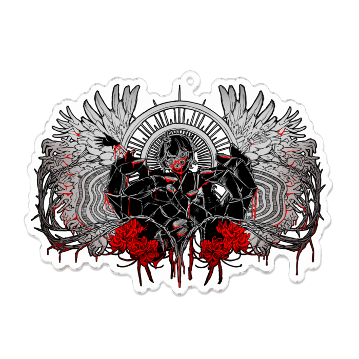 アクリルキーホルダー - 100 x 100 (mm)(1)