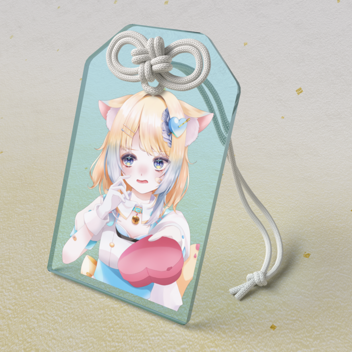 アクリルお守り - 50 × 80mm