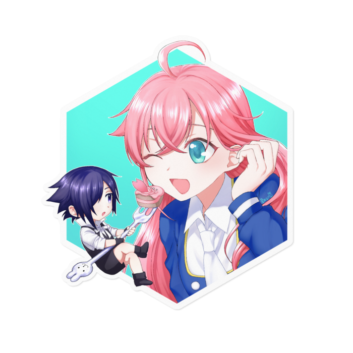 ステッカー - 160 x 160 (mm)