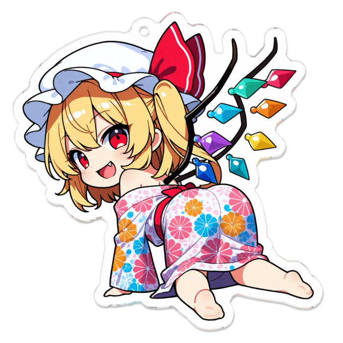 アクリルキーホルダー（ロゴ無し）70 x 70 (mm)(1)