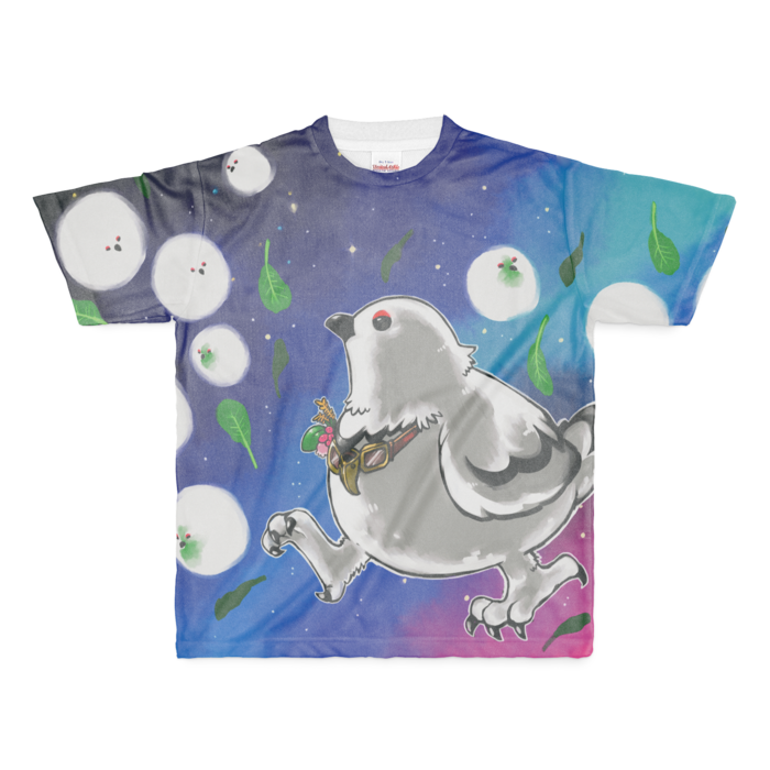 フルグラフィックTシャツ - M - 両面印刷