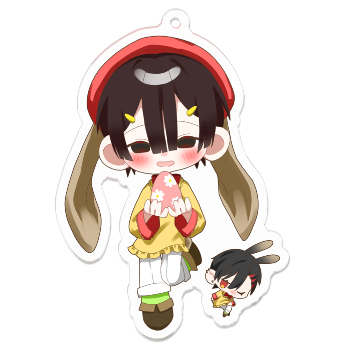 アクリルキーホルダー - 70 x 70 (mm)