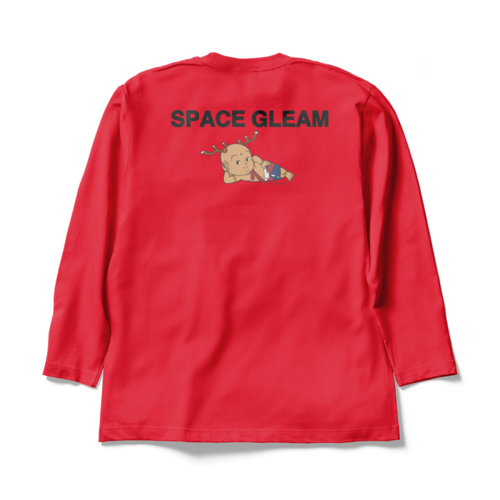 ロングスリーブTシャツ - XL - レッド