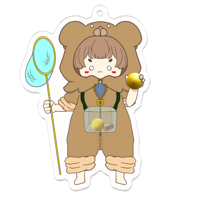 アクリルキーホルダー - 70 x 70 (mm)