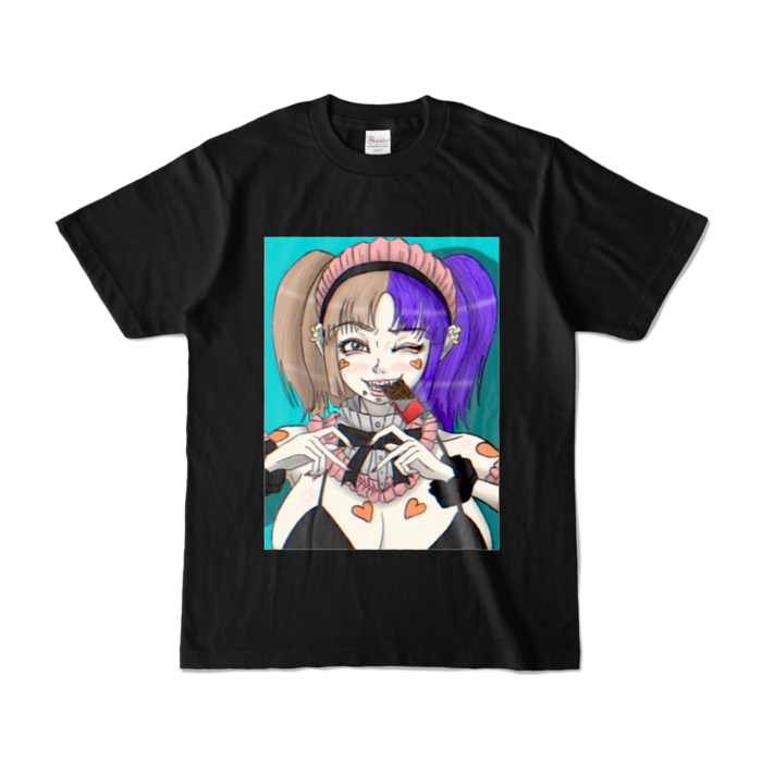 カラーTシャツ - S - ブラック (濃色)