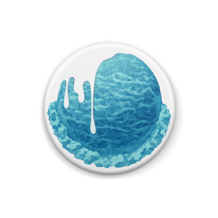 🔵 進めるブルーハワイ - 25mm