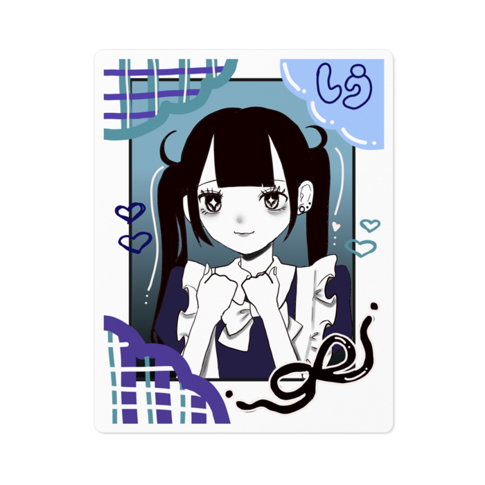ステッカー - 100 x 100 (mm)