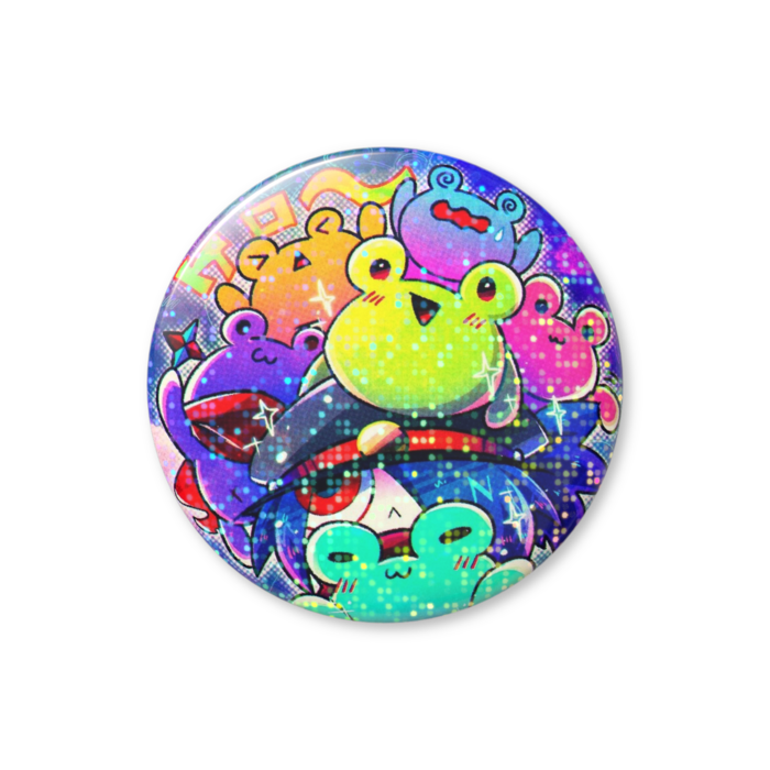 ホログラム缶バッジ - 56mm