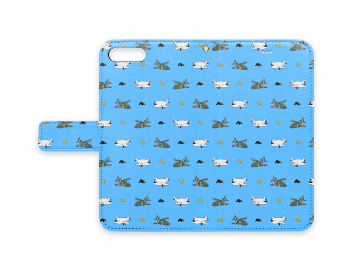 手帳型iPhoneケース - iPhone 7 Plus - ストラップ穴 あり