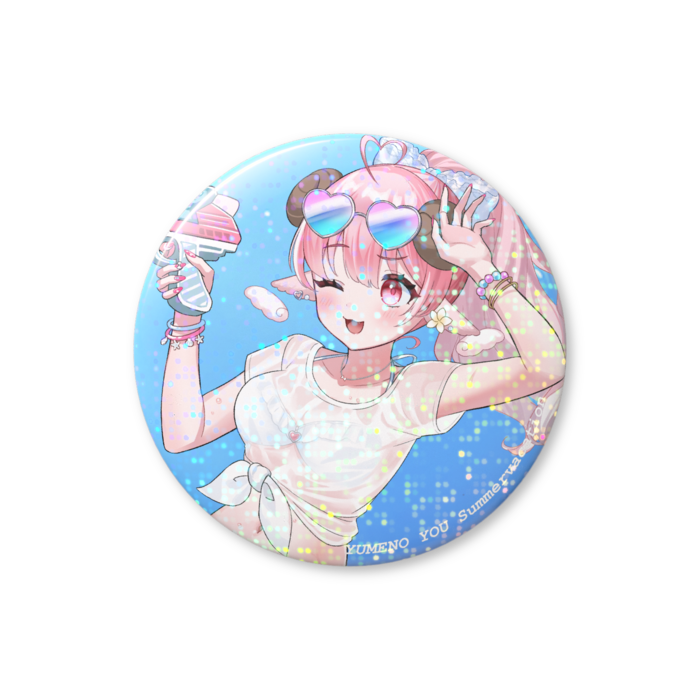 ホログラム缶バッジ - 56mm